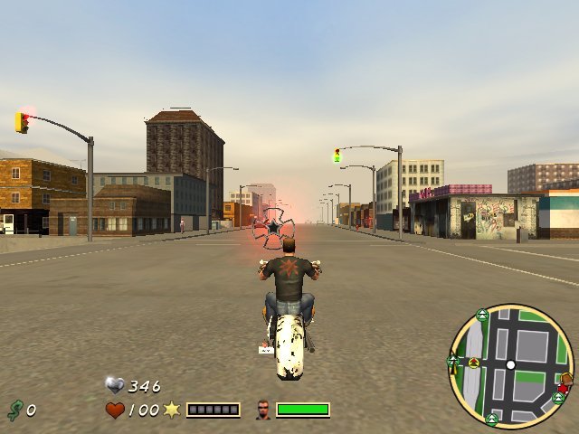 Скриншот из игры Outlaw Chopper - 3