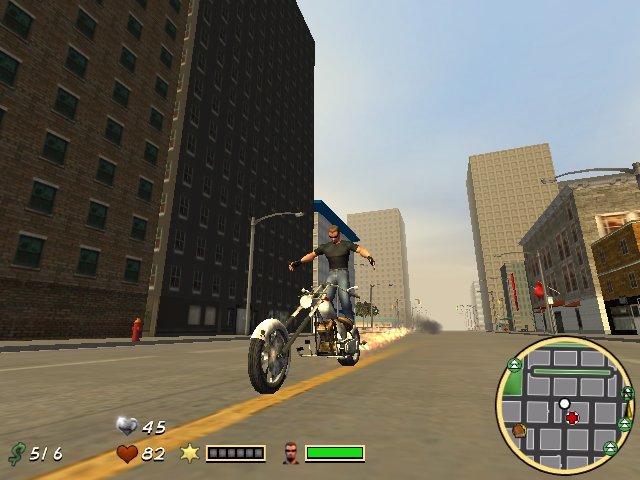 Скриншот из игры Outlaw Chopper - 5