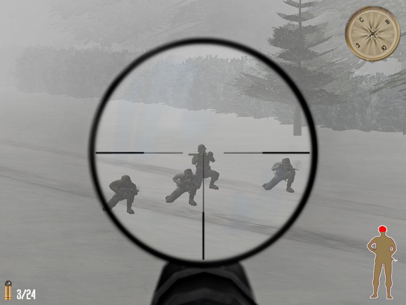 Скриншот из игры World War II Sniper: Call to Victory - 1