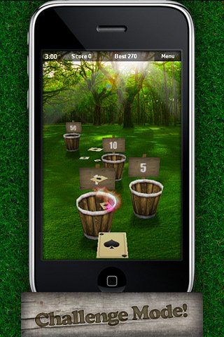 Скриншот из игры Backyard Card Toss - 4