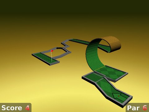 Скриншот из игры Neverputt - 1