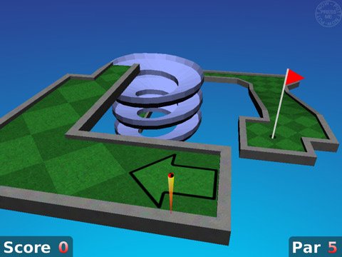 Скриншот из игры Neverputt - 2