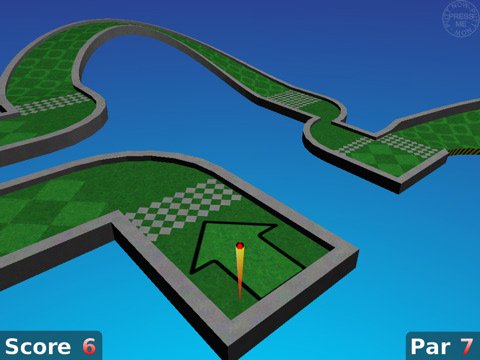 Скриншот из игры Neverputt - 3