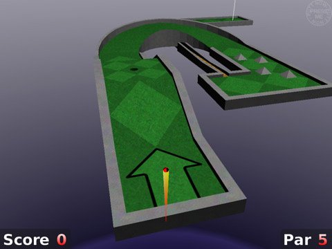 Скриншот из игры Neverputt - 4