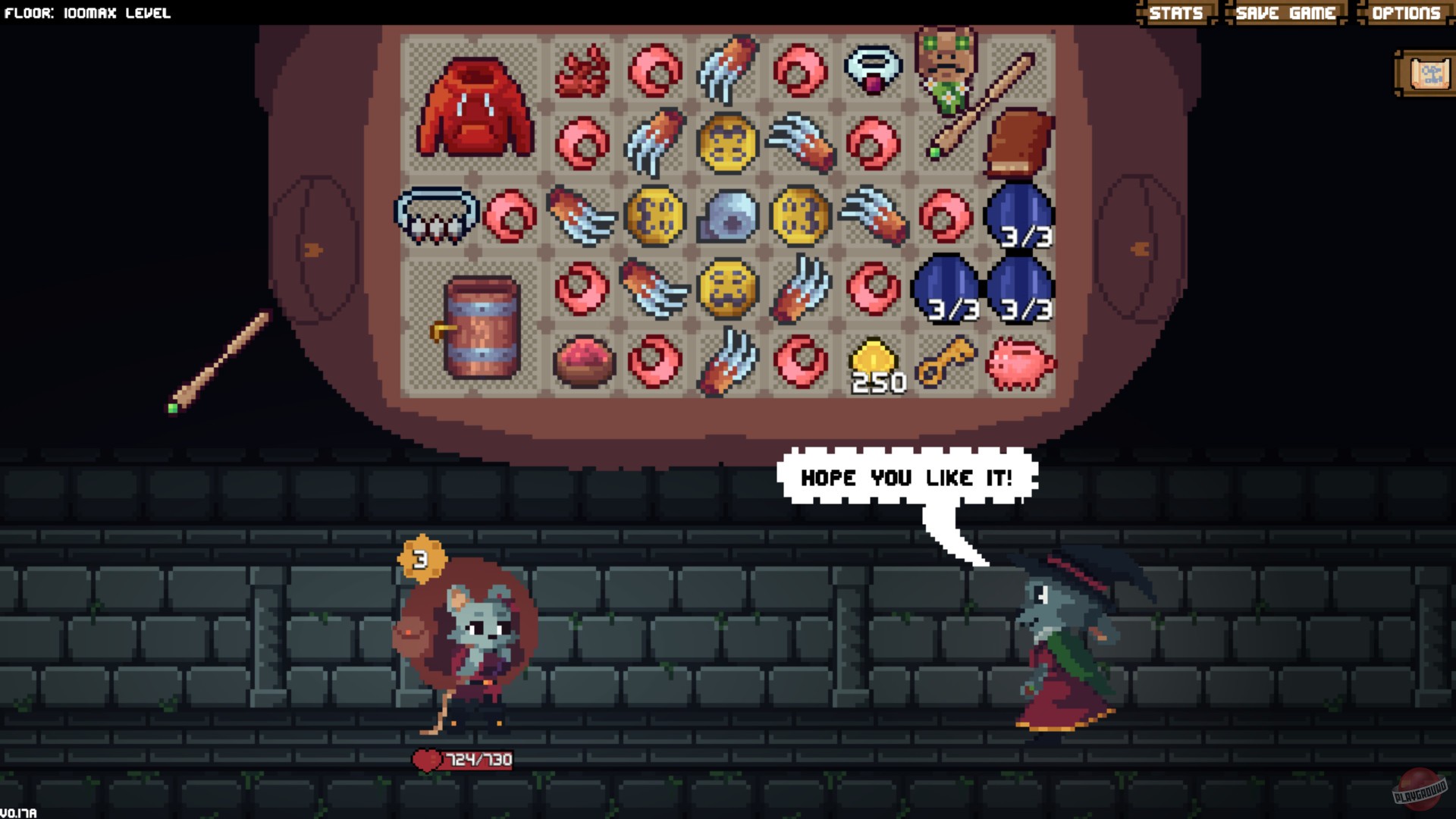 Скриншот из игры Backpack Hero - 2