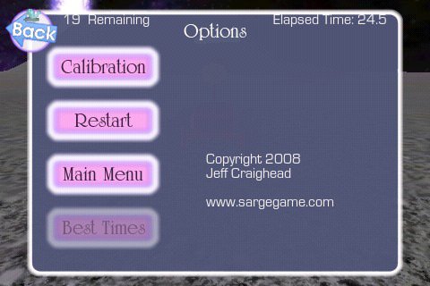 Скриншот из игры SpaceRace - 3
