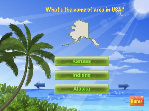 Скриншот из игры United States Puzzle Map - 1