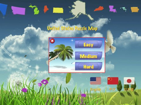 Скриншот из игры United States Puzzle Map - 4
