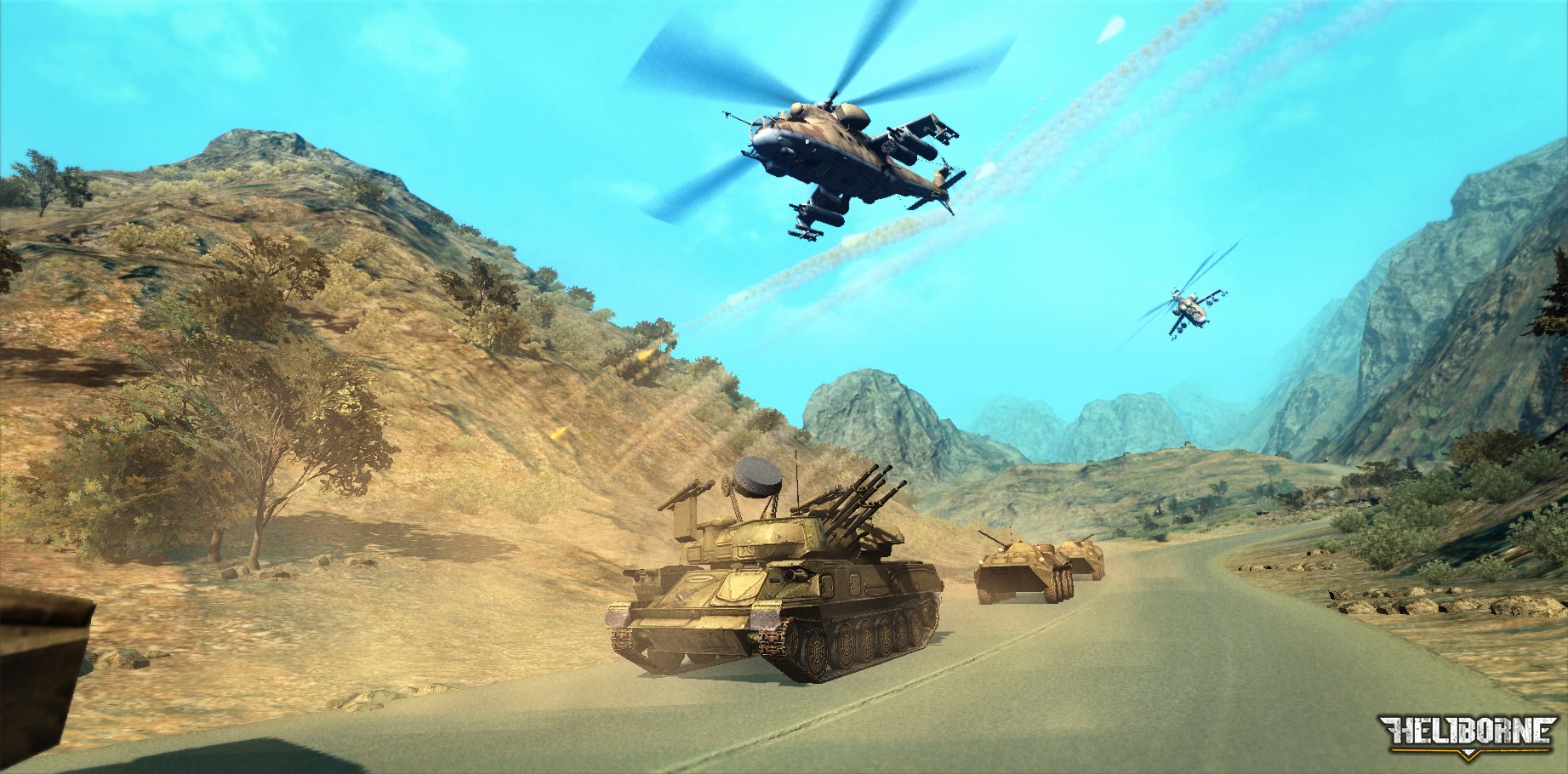 Скриншот из игры Heliborne - 2