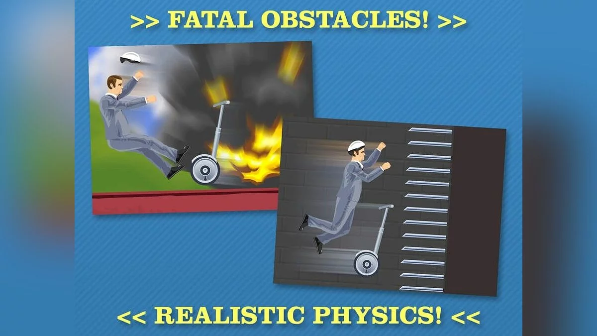 Скриншот из игры Happy Wheels - 5