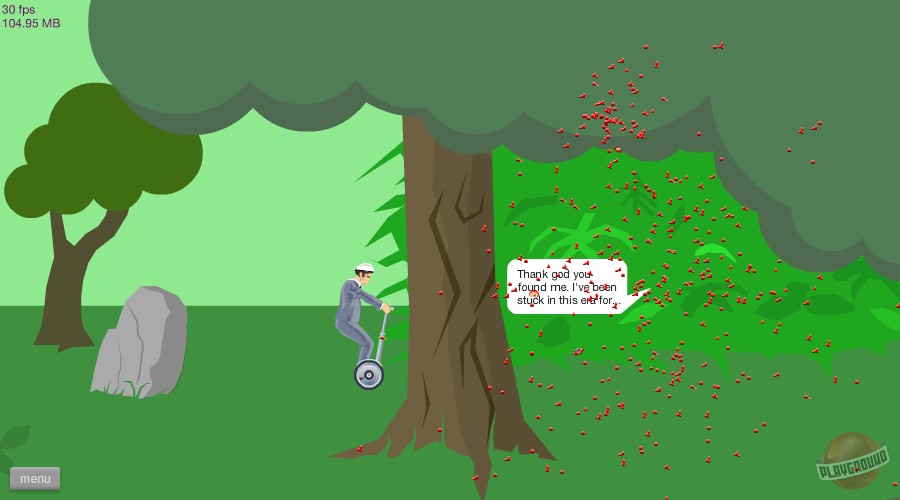 Скриншот из игры Happy Wheels - 15