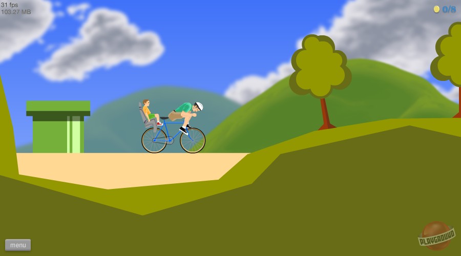 Скриншот из игры Happy Wheels - 7
