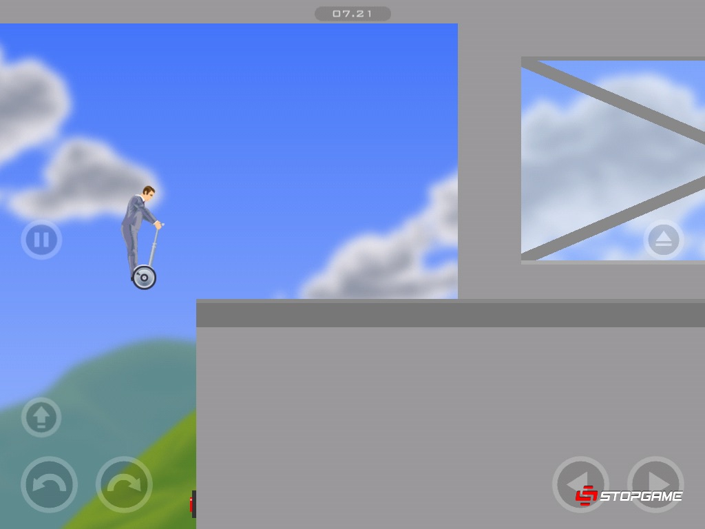 Скриншот из игры Happy Wheels - 1