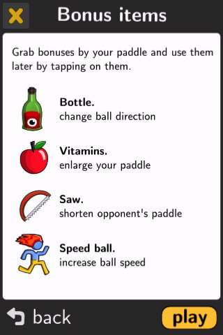 Скриншот из игры Paddle Pong - 5