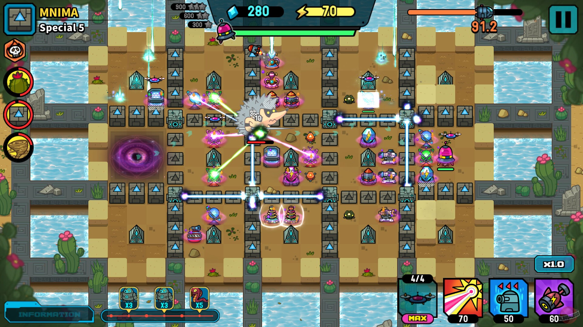 Скриншот из игры Broken Universe - Tower Defense - 23
