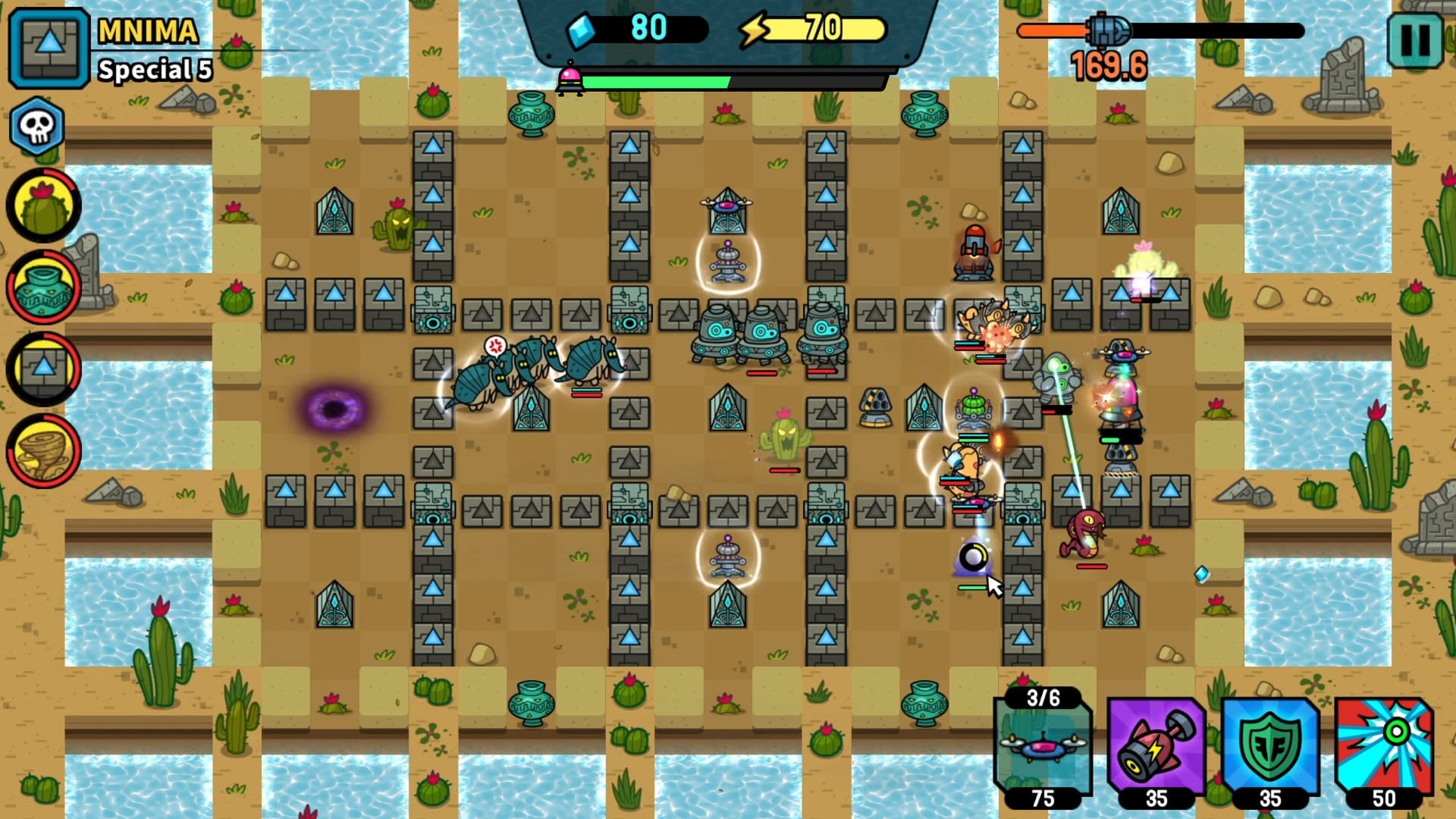 Скриншот из игры Broken Universe - Tower Defense - 3