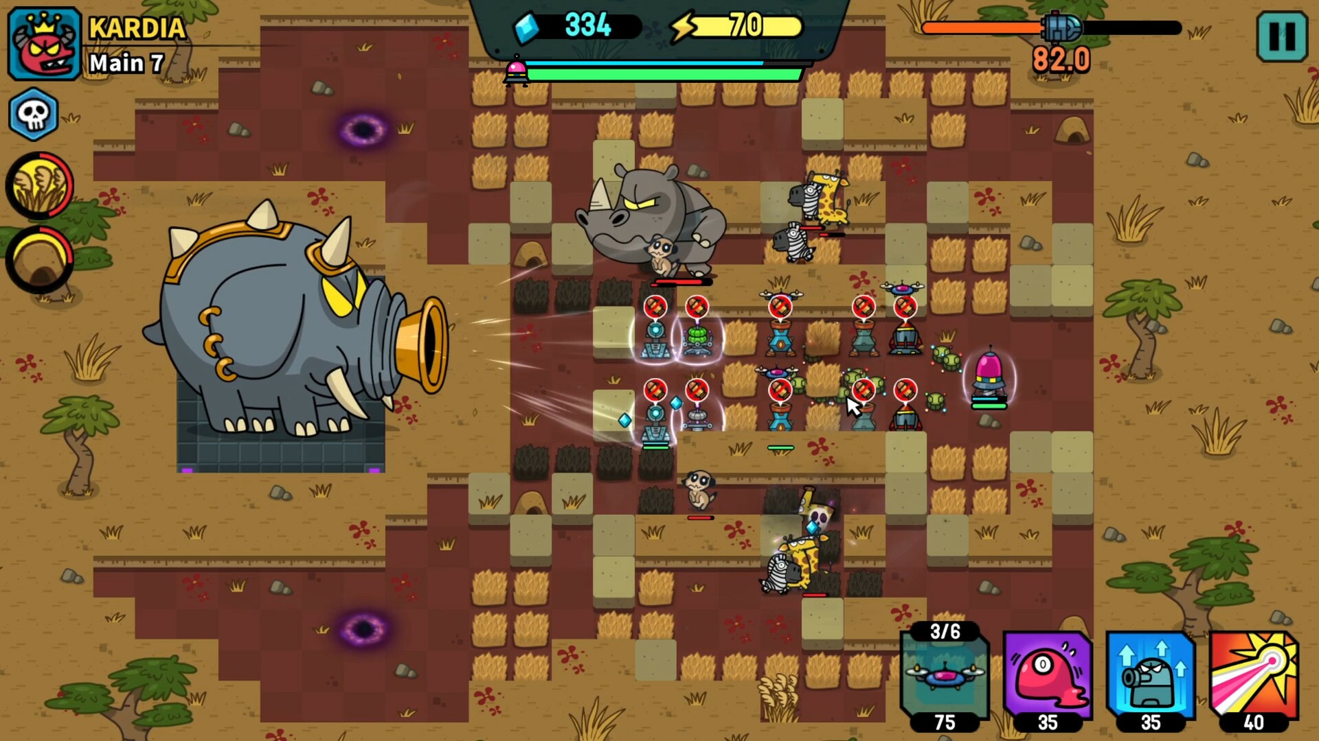 Скриншот из игры Broken Universe - Tower Defense - 39