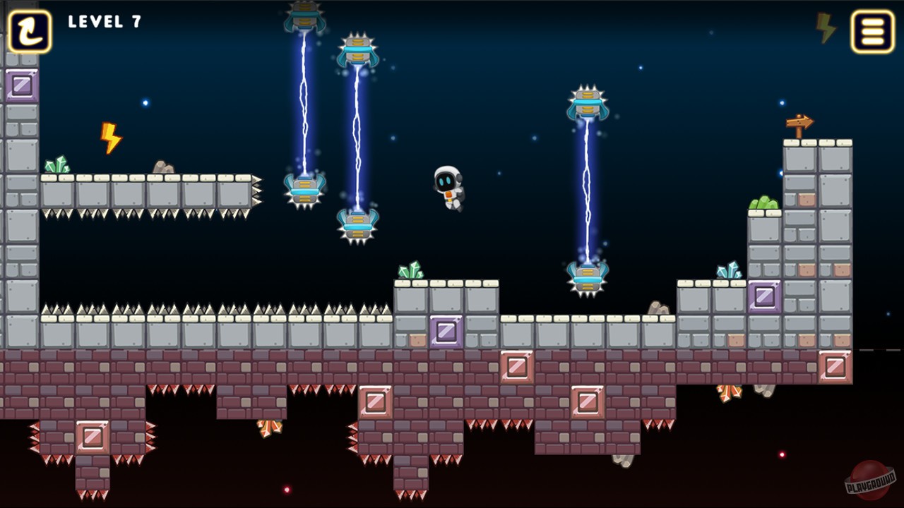 Скриншот из игры Crazy Gravity - 1