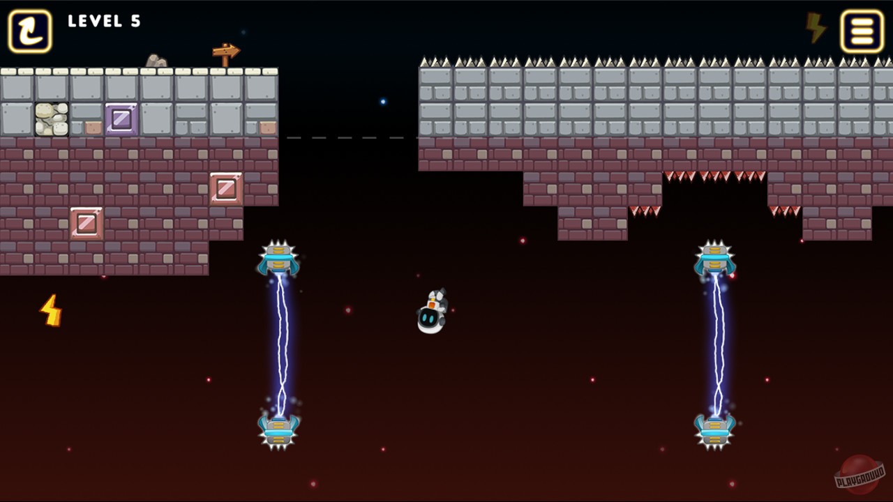 Скриншот из игры Crazy Gravity - 3