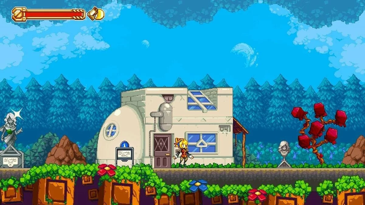 Скриншот из игры Iconoclasts - 25