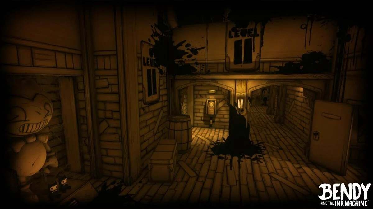 Скриншот из игры Bendy and the Ink Machine - 8