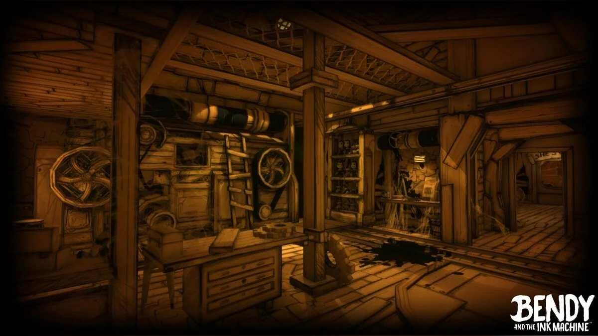 Скриншот из игры Bendy and the Ink Machine - 34