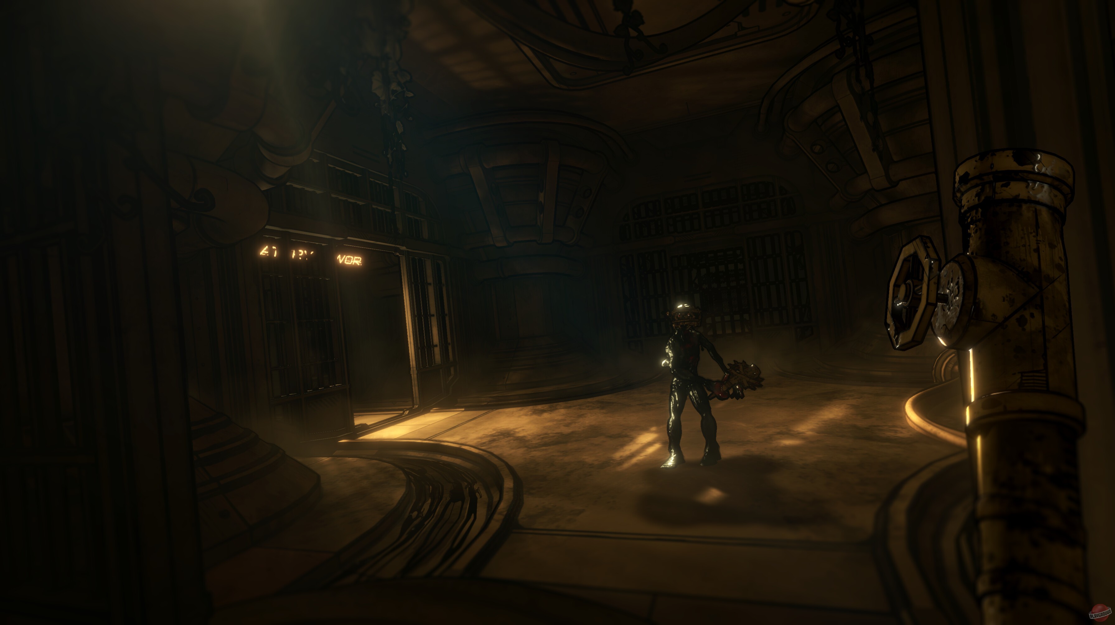 Скриншот из игры Bendy: The Cage - 1