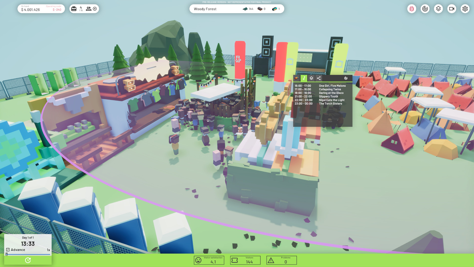 Скриншот из игры Festival Tycoon - 9
