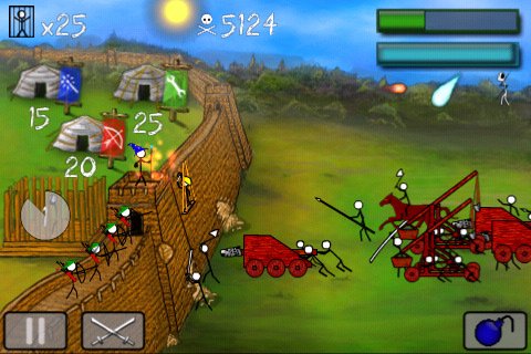 Скриншот из игры StickWars - 2