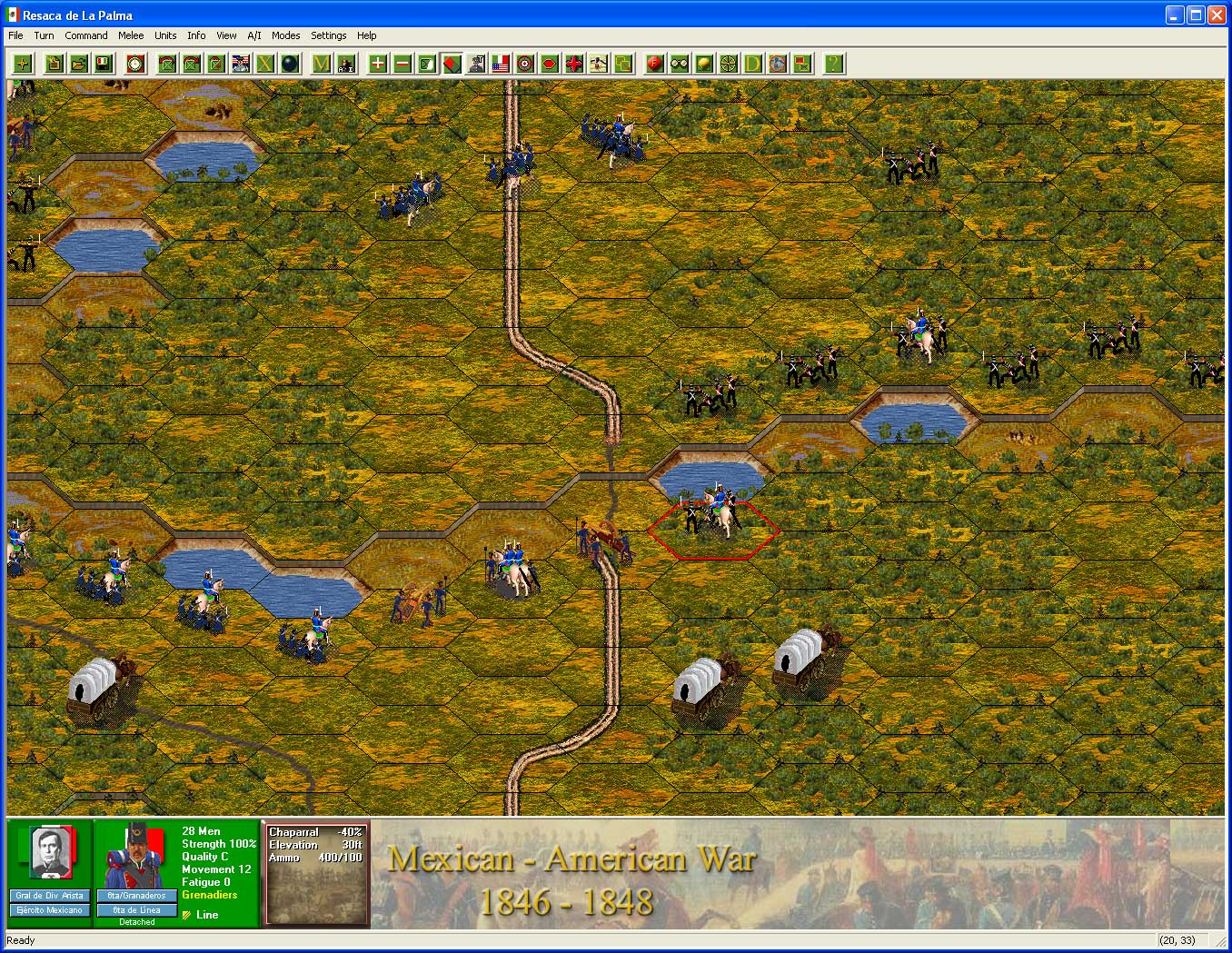 Скриншот из игры Age of Rifle & Musket: The Mexican-American War - 4