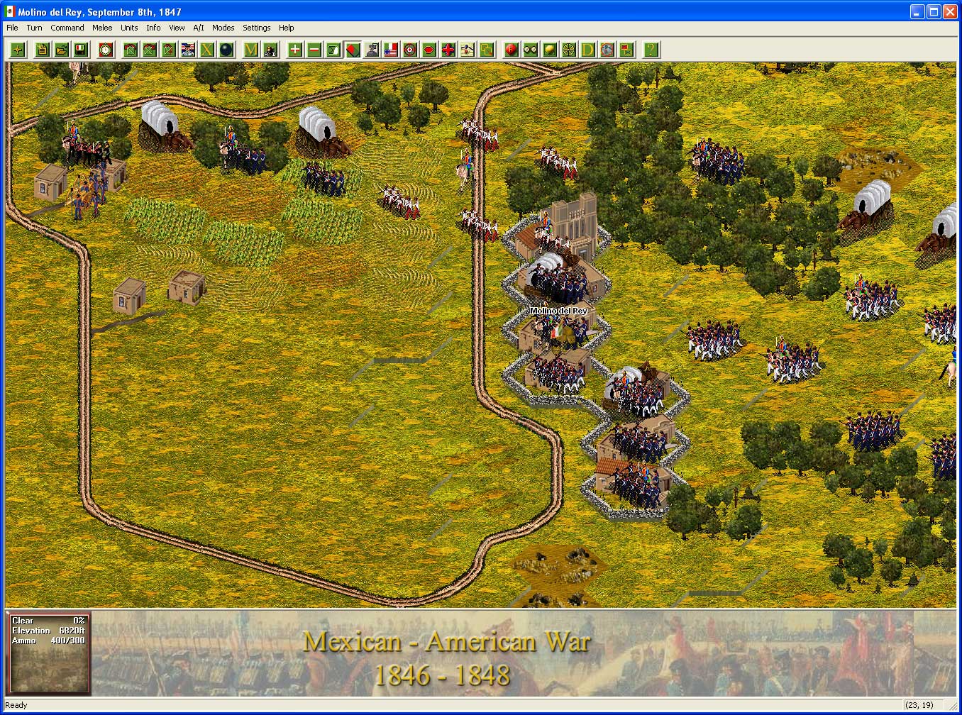 Скриншот из игры Age of Rifle & Musket: The Mexican-American War - 2