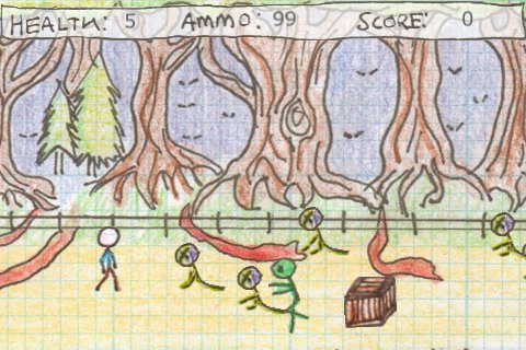 Скриншот из игры Z is for Zombie - 3