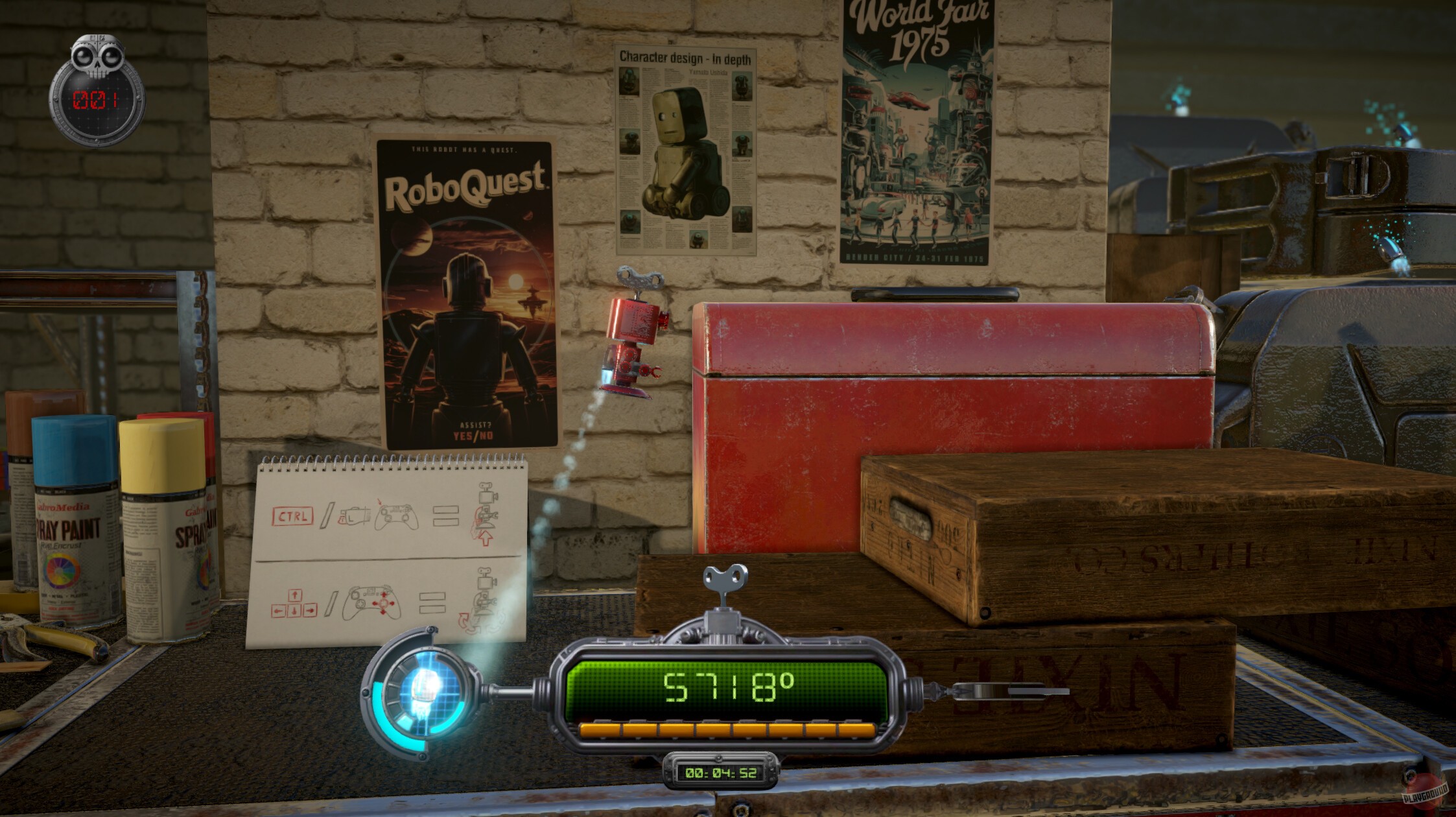 Скриншот из игры A-RED Walking Robot - 4