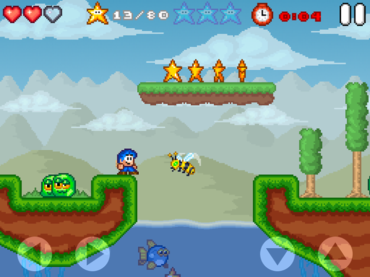 Скриншот из игры Bloo Kid 2 - 2