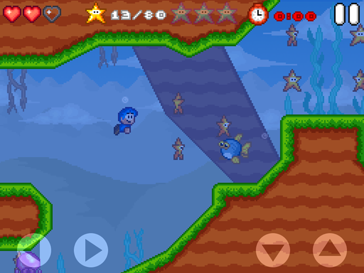 Скриншот из игры Bloo Kid 2 - 4