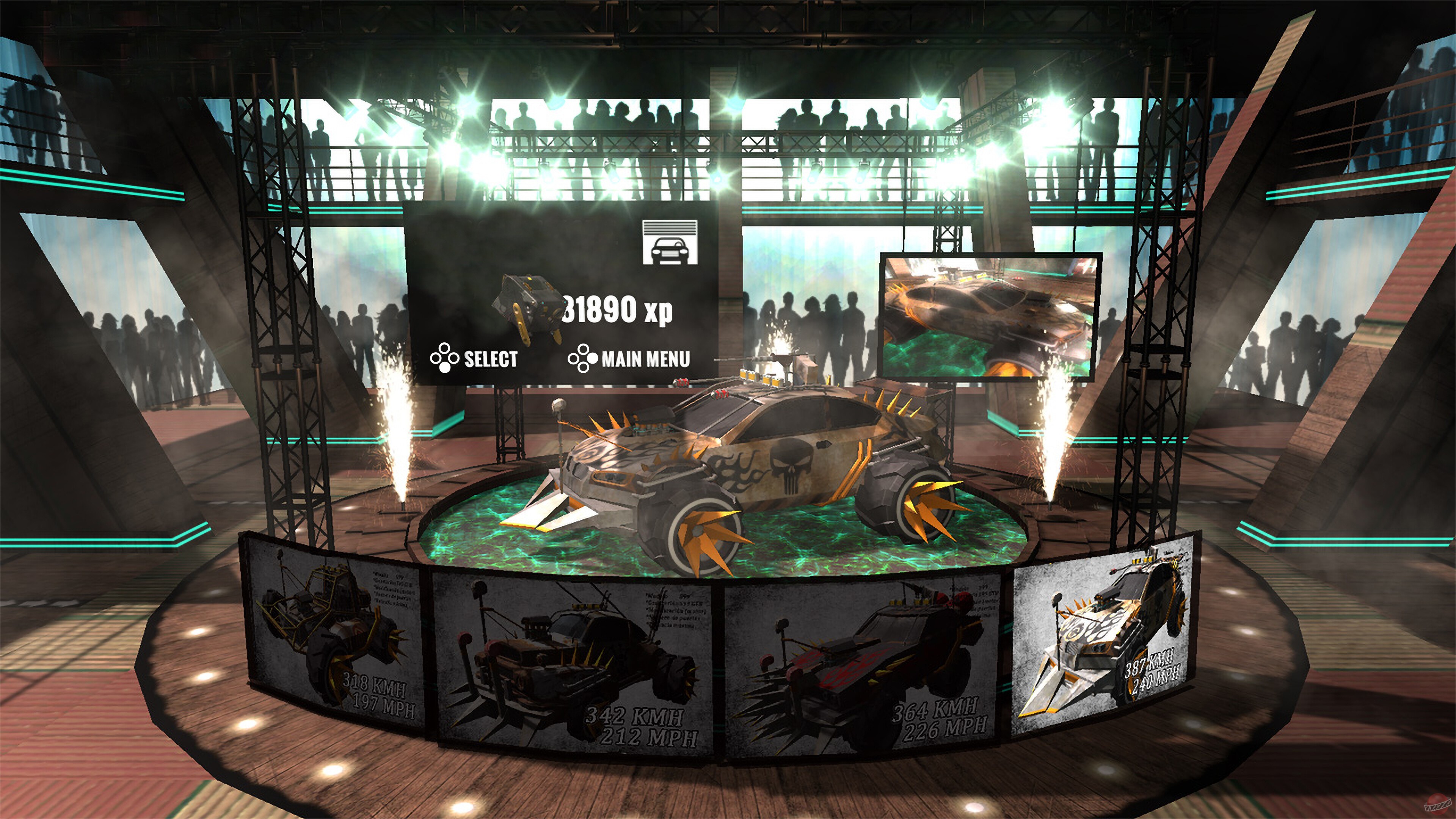 Скриншот из игры Xtreme Club Racing - 1