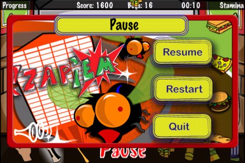 Скриншот из игры Zap'em - 5