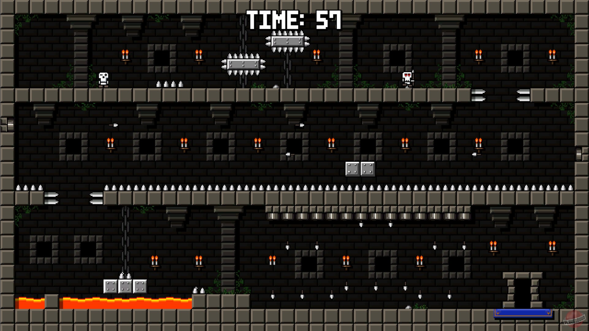 Скриншот из игры Castle Of Pixel Skulls - 10