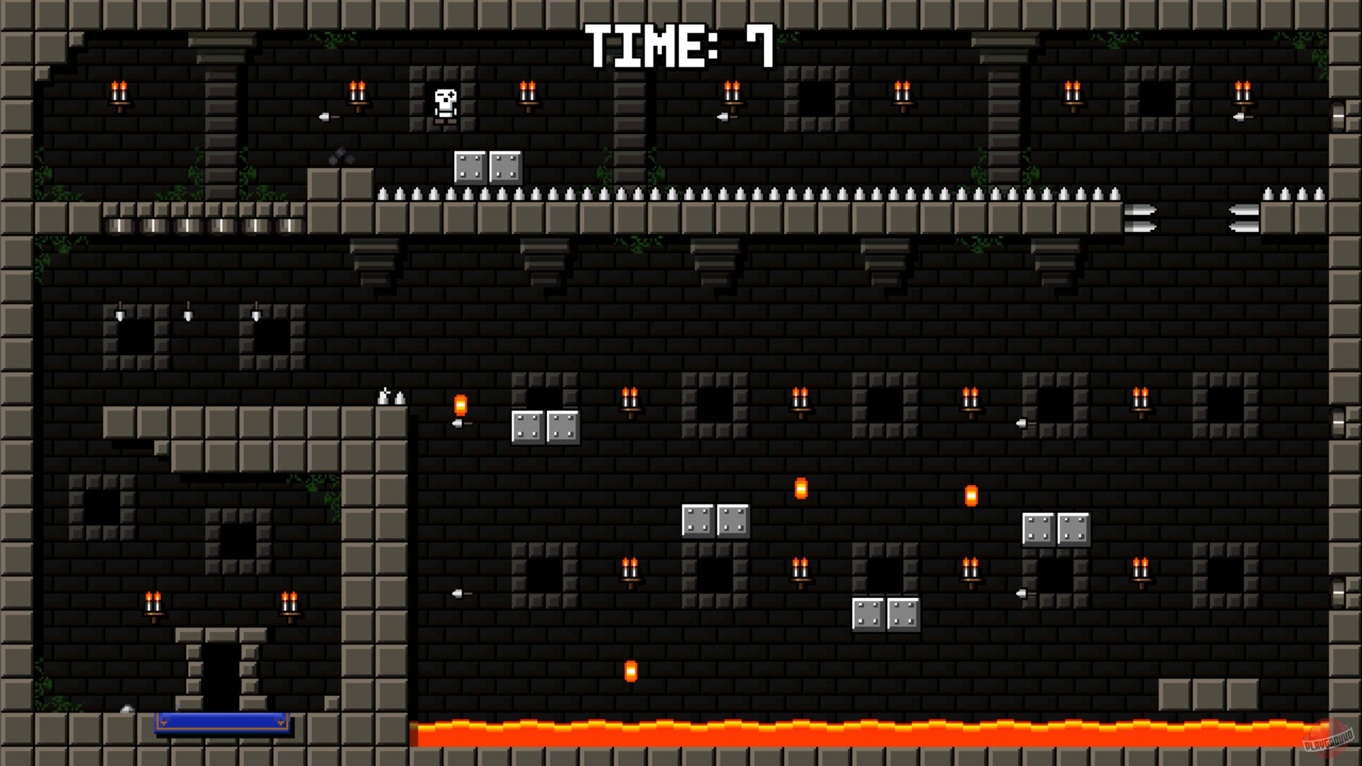 Скриншот из игры Castle Of Pixel Skulls - 11