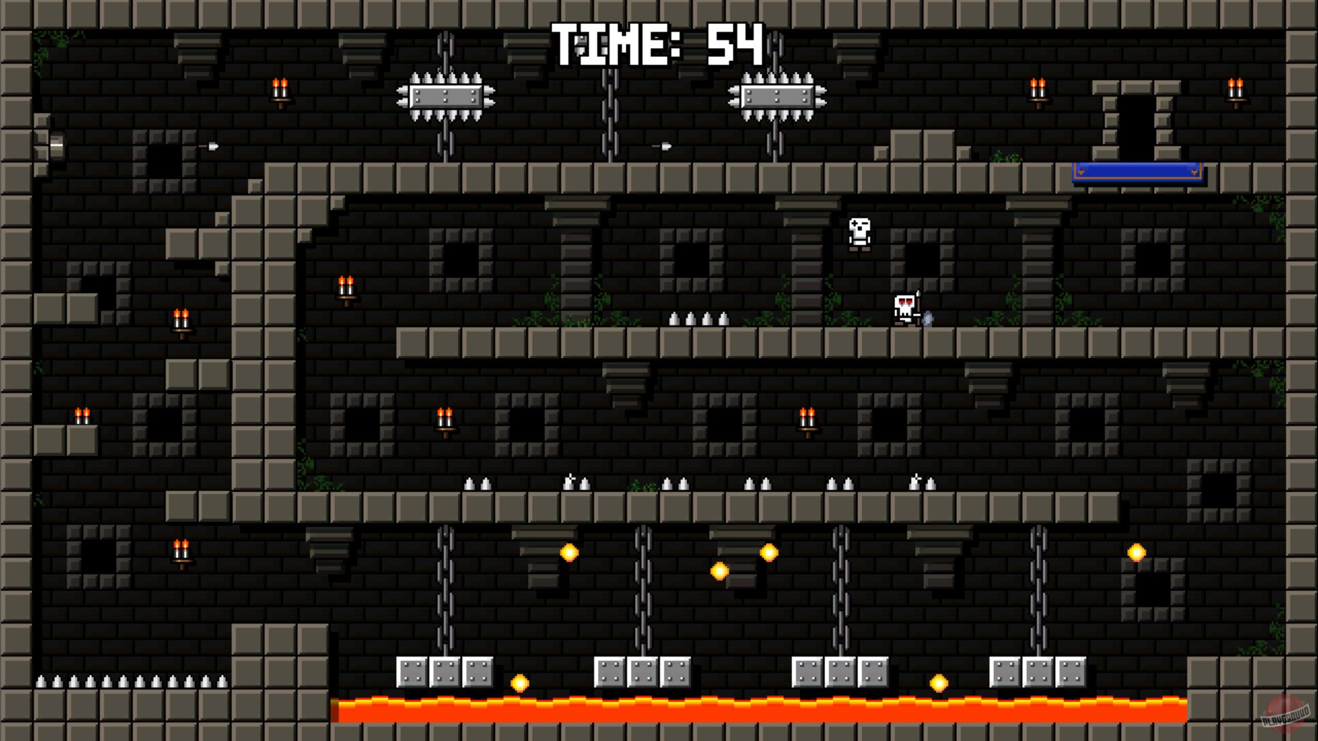 Скриншот из игры Castle Of Pixel Skulls - 7