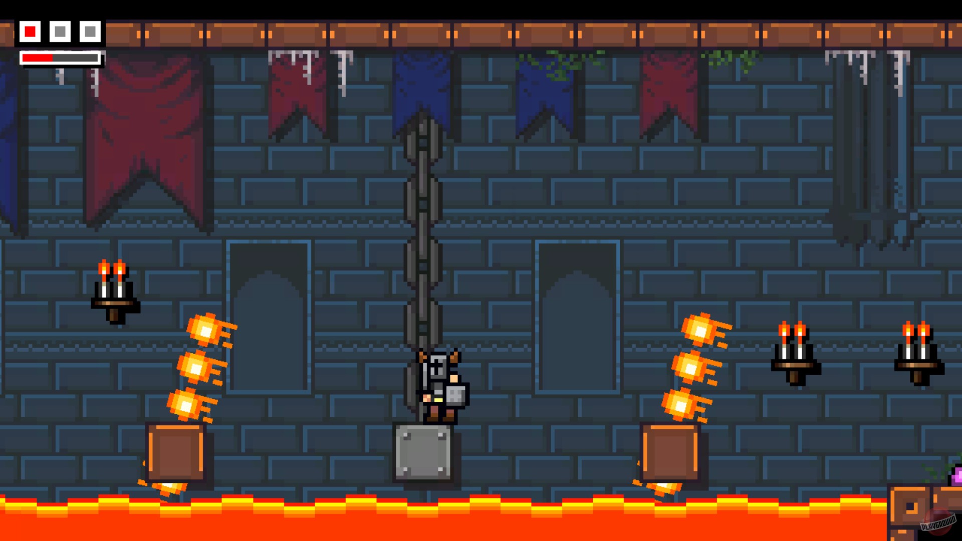 Скриншот из игры Horned Knight - 2