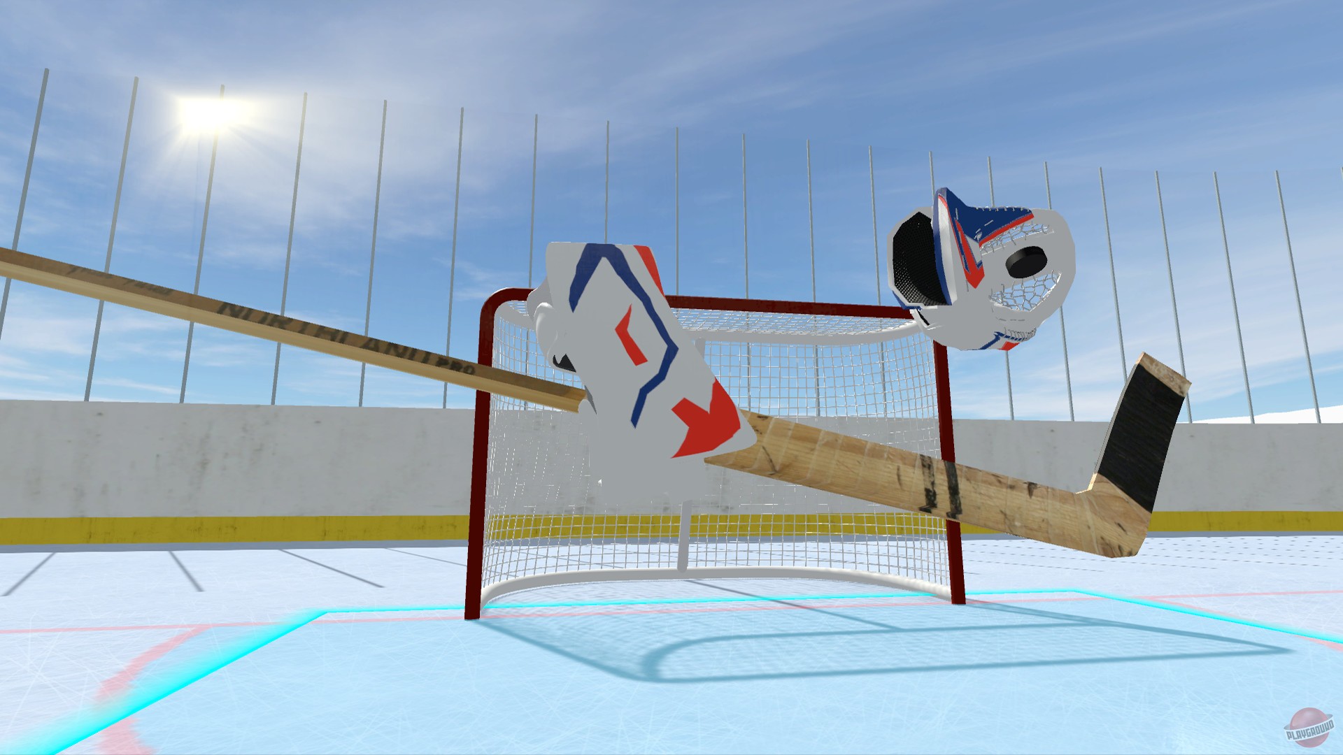 Скриншот из игры Goalie Challenge VR - 1