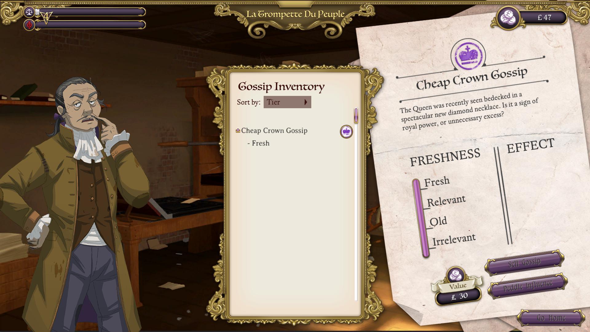 Скриншот из игры Ambition: A Minuet in Power - 24