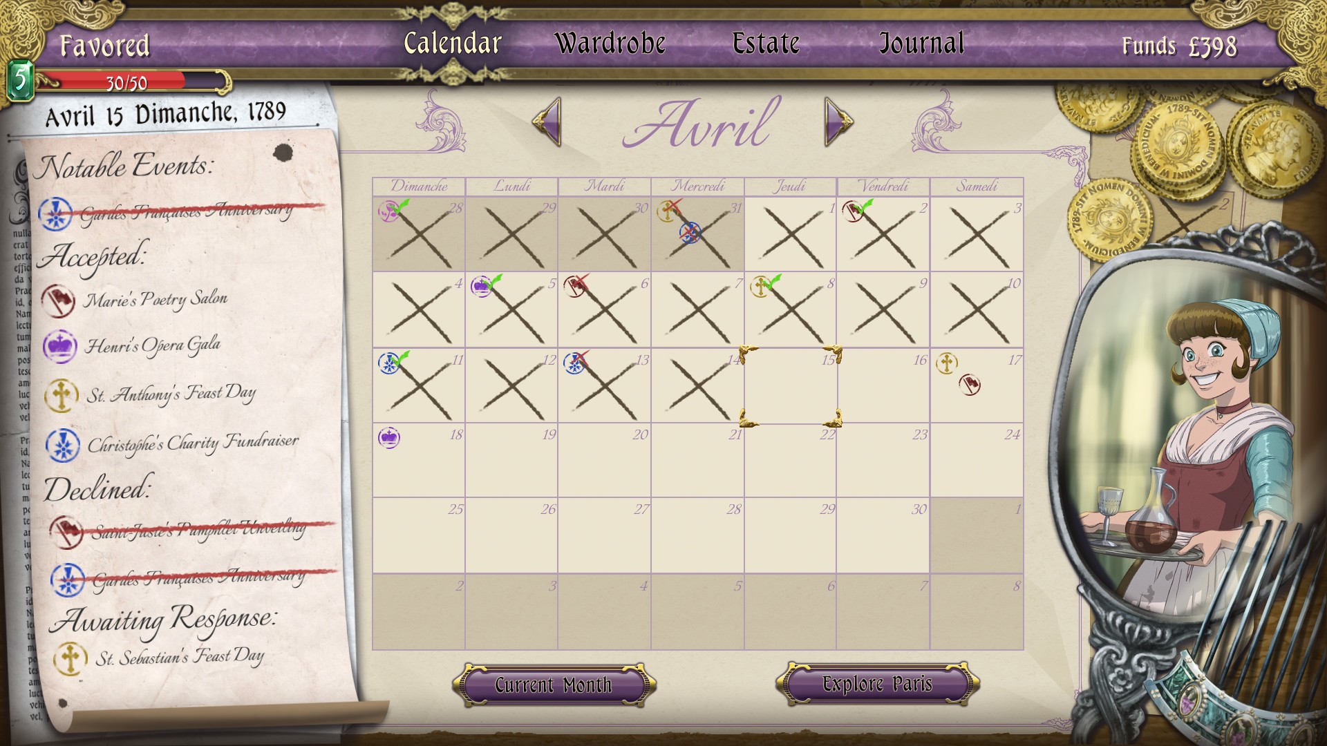 Скриншот из игры Ambition: A Minuet in Power - 21