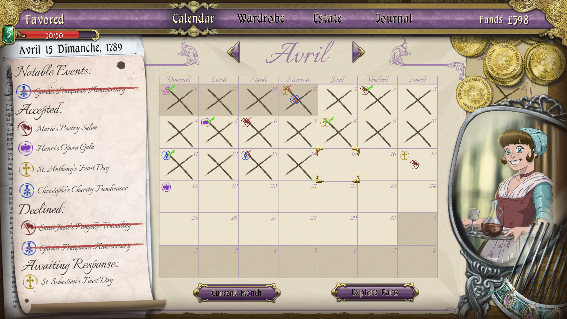 Скриншот из игры Ambition: A Minuet in Power - 3