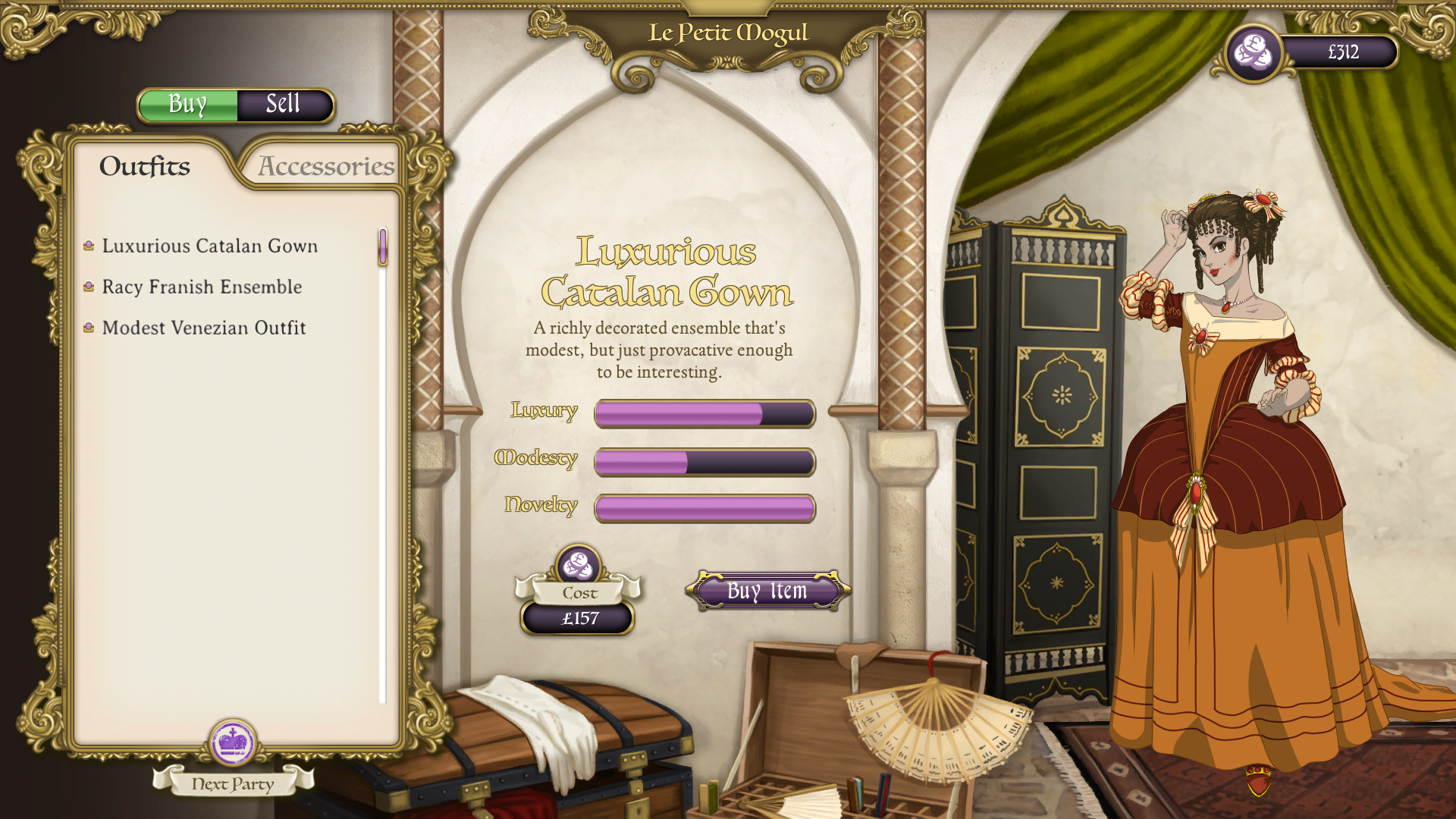 Скриншот из игры Ambition: A Minuet in Power - 5