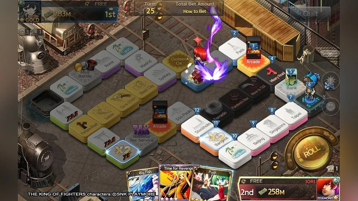 Скриншот из игры Game of Dice - 6