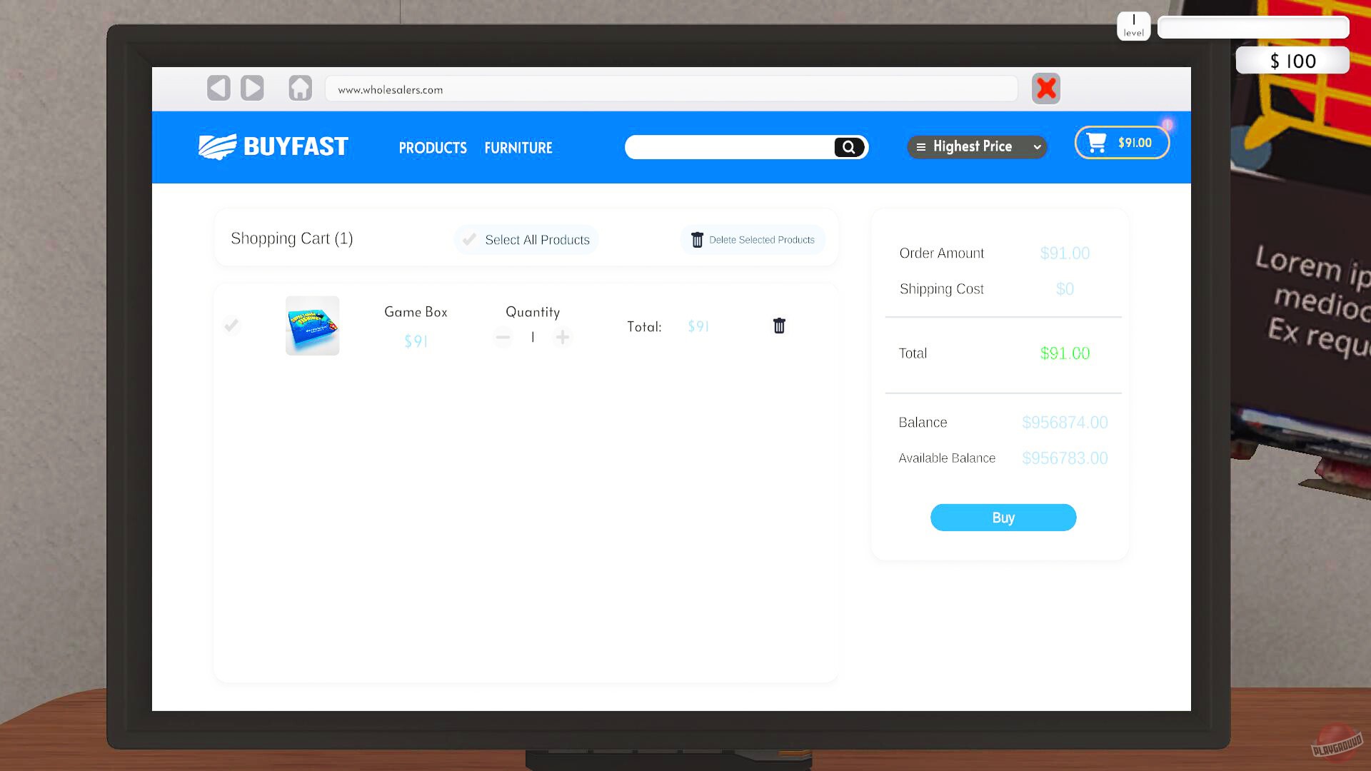 Скриншот из игры Beff Jezos Simulator - 5