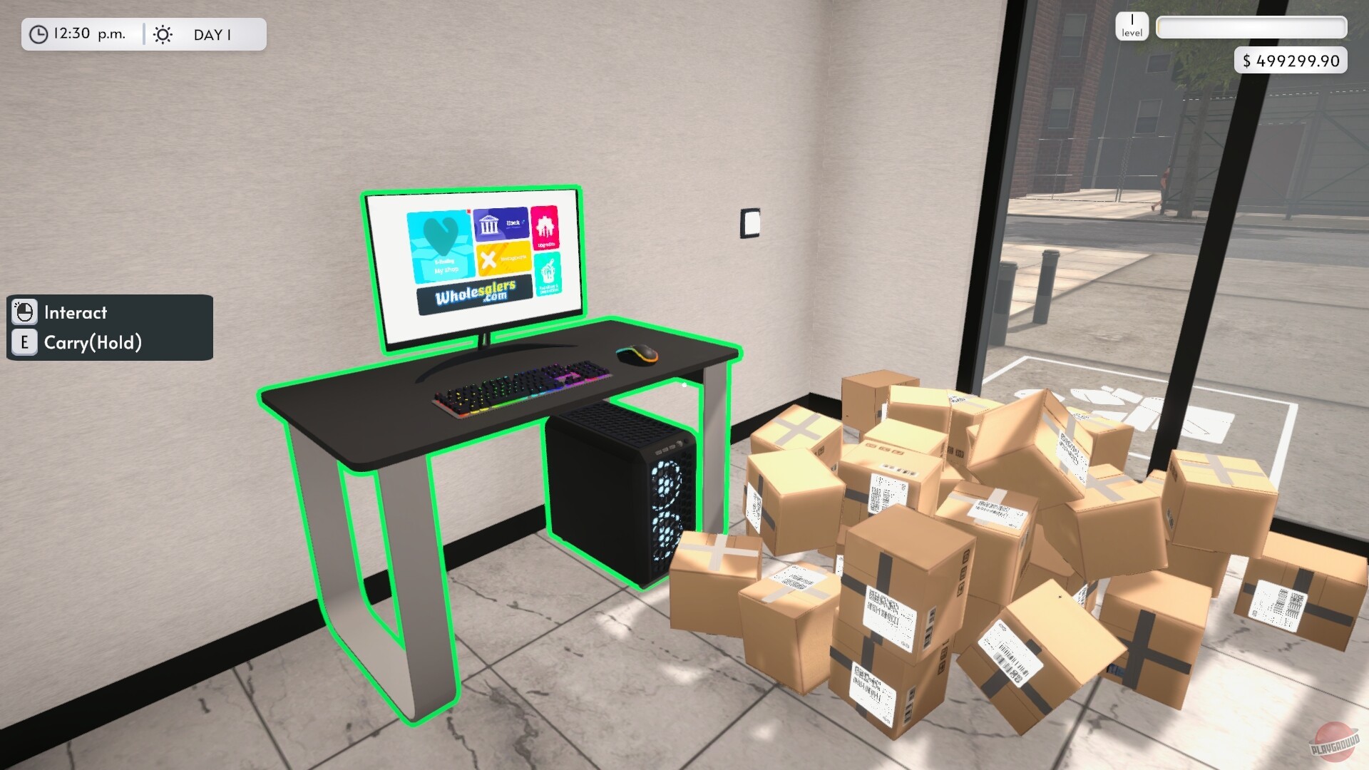 Скриншот из игры Beff Jezos Simulator - 7