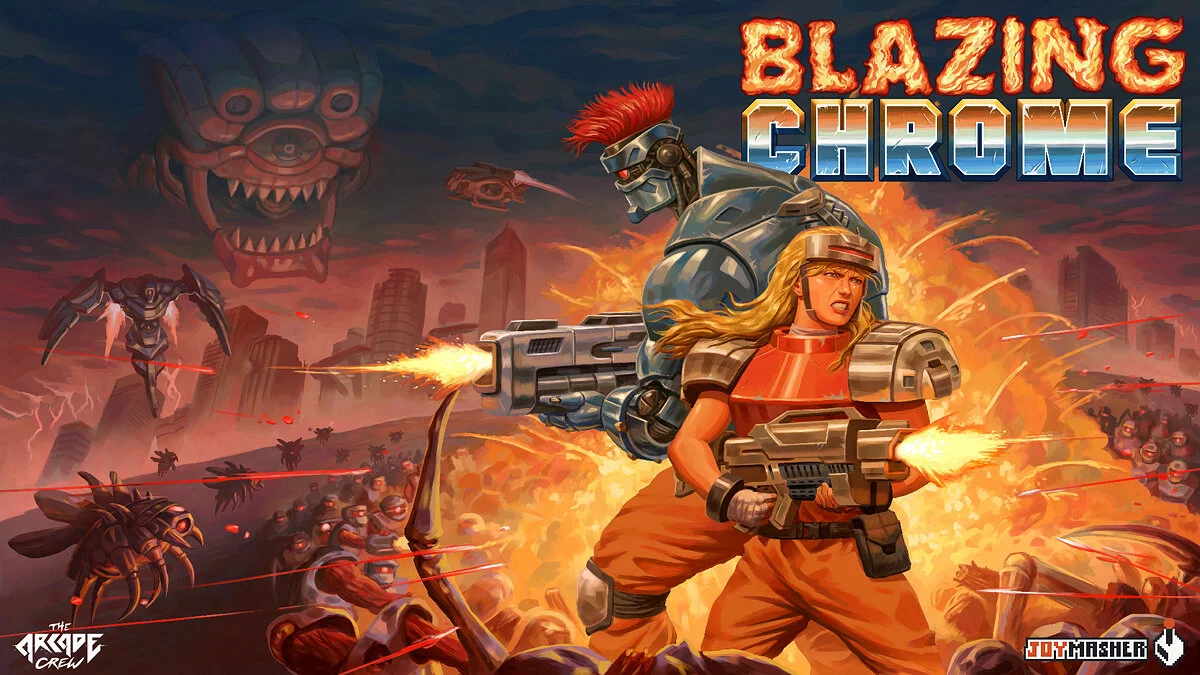 Скриншот из игры Blazing Chrome - 20